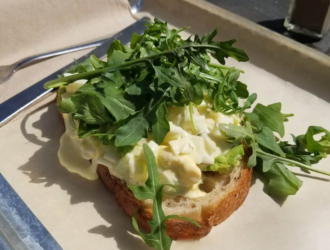  Open-Face Egg Salad Sandwich