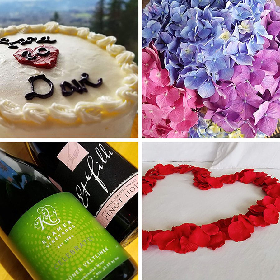 Anniversary Celebration Package for OR Wine Country