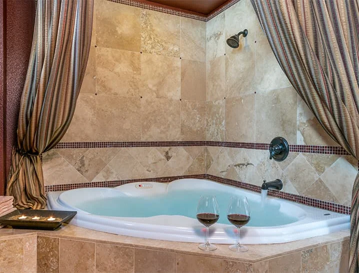 Bathtub in Wine Country Room