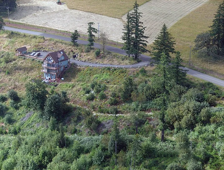 Chehalem Ridge Bed arial view